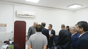 بازدید رئیس صندوق‌ها از دفاتر نمایندگی شرق و غرب اهواز