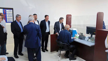 بازدید رئیس صندوق‌ها از دفاتر نمایندگی شرق و غرب اهواز