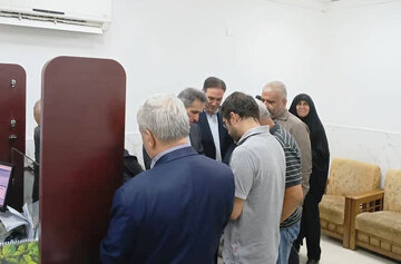 بازدید رئیس صندوق‌ها از دفاتر نمایندگی شرق و غرب اهواز