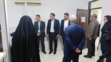 بازدید رئیس صندوق‌ها از دفاتر نمایندگی شرق و غرب اهواز