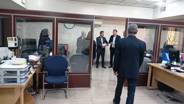 بازدید رئیس صندوق‌ها از دفاتر نمایندگی شرق و غرب اهواز