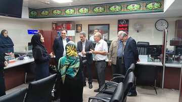 بازدید رئیس صندوق‌ها از دفاتر نمایندگی شرق و غرب اهواز