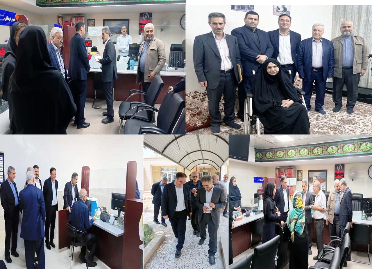 بازدید رئیس صندوق ها از دفتر نمایندگی اهواز