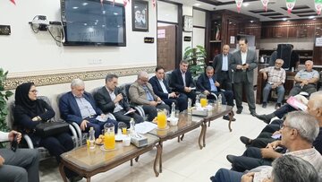 بازدید از دفاتر امیدیه، ماهشهر، آبادان و کانون های ماهشهر و اهواز