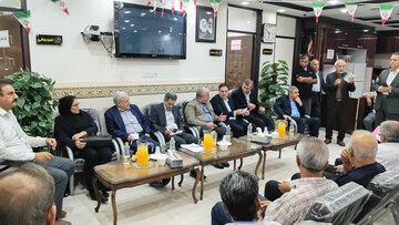 بازدید از دفاتر امیدیه، ماهشهر، آبادان و کانون های ماهشهر و اهواز