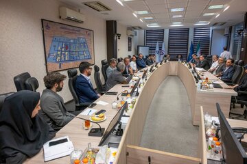 نشست شورای معاونان اهداف با حضور رئیس  هیئت رئیسه