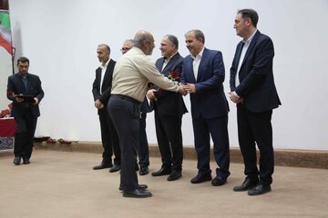 آیین گرامیداشت هفته دفاع مقدس و تجلیل از بازنشستگان ایثارگر صنعت نفت