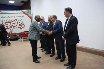 آیین گرامیداشت هفته دفاع مقدس و تجلیل از بازنشستگان ایثارگر صنعت نفت