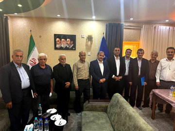 تبادل نظر با کانون‌های استان خوزستان همزمان با بازدید از پروژه‌های سرمایه‌گذاری